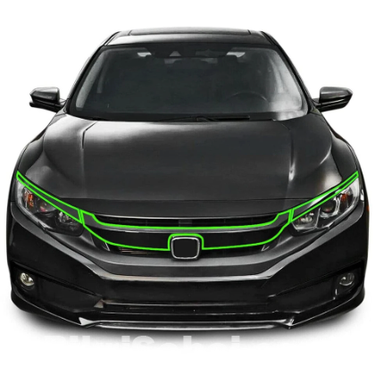 Front Upper Bumper Grill Protector For Civic 2016 - 2020